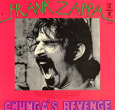 FRANK ZAPPA - Chunga's Revenge (Three International Releases)  album front cover vinyl record